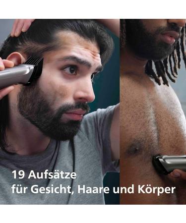 Philips Series 7000 Multigroom MG7736/25 - 19-in-1 All-in-One Hair Schneider with 11 Length Settings for Ultimate Styling - Buy Online on SooperMarket.com