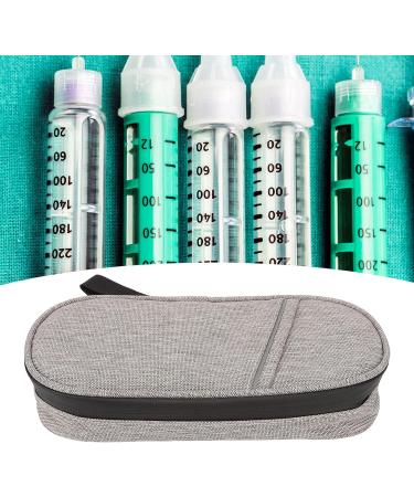 Insulin Cooler Bag - Grey | Portable Cooling Storage Pouch for Indoor & Outdoor Use - Buy Online on SooperMarket.com