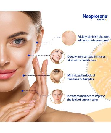 NEOPROSONE Skin Brightening Cream 1.7 Fl oz/50 ml with Vitamin C & Alpha Arbutin - Buy Now for Radiant Skin - Buy Online on SooperMarket.com