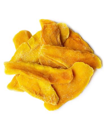 Food To Live Organic Mango Cheeks - Dried, Non-GMO, Kosher, Unsulphured, Unsweetened - 3 Pounds - Buy Online on SooperMarket.com