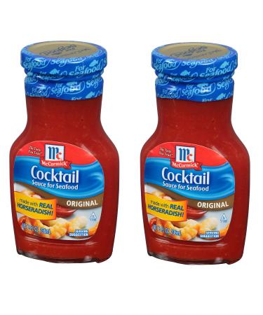 McCormick Sauce For Seafood Cocktail Original 8 OZ (Pack of 2)