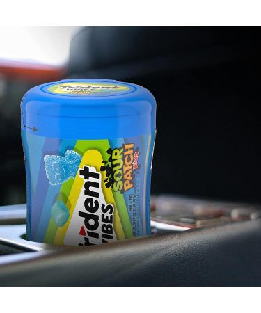 Trident Vibes SOUR PATCH KIDS Blue Raspberry Sugar Free Gum - 160 Pieces - Buy Online on SooperMarket.com