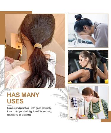 Premium Hair Ties - 50 Pack No Metal Rubber Bands for Women Men & Children - Sularpek - Buy Online on SooperMarket.com