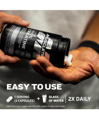 MuscleTech Platinum 100% Creatine | MuscleTech | Creapure | Muscle + Strength Builder for Men & Women | Workout Recovery Supplement | 100 Vegan Capsules | 50 Servings - Buy Online on SooperMarket.com