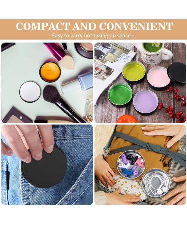 Veuwolm Aluminum Travel Cream Can (30 pcs) with Stickers - 15ml Screw Cap for Lip Balm & Cosmetics - Buy Online on SooperMarket.com