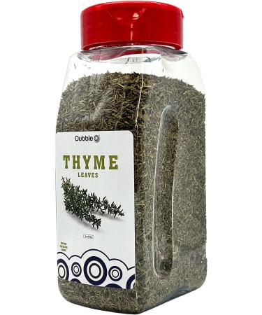 Premium Quality Thyme Leaves - 3 oz. | Non GMO, Kosher, Halal, Gluten Free | Dubble O Brand - Buy Online on SooperMarket.com