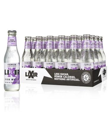 Lixir Premium Soda Water Premium Mixer 24 x 200ml Recyclable Glass Bottles