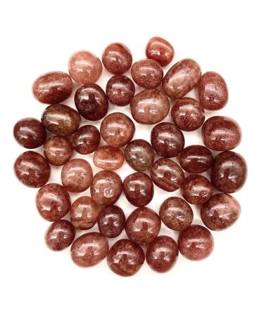 100g Natural Red Quartz Crystal Gemstones Gem Home Furnishing Decoration Natural Stone