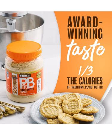 PBfit All-Natural Peanut Butter Powder - 8oz | 8g Protein | Real Roasted Peanuts - Buy Online on SooperMarket.com
