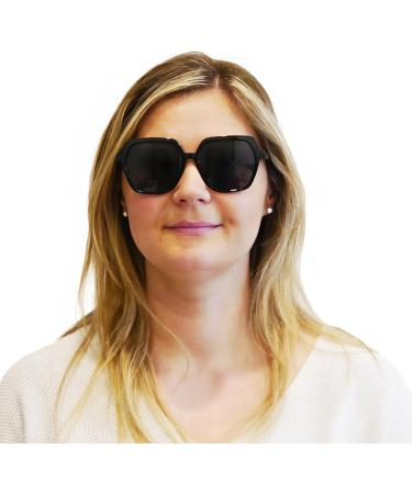 Buy Stylish Retro Mini Glasses | Prescription Sunglasses with Thick Frame | Women's Reading Sun Glasses with Free Case | 2.0 Diopters - Buy Online on SooperMarket.com