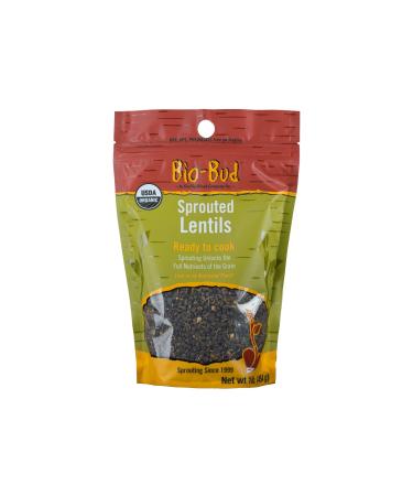 ShaSha Organic Sprouted Bio-Buds, Lentils, 16oz (454g)