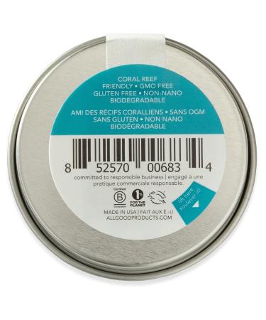 Mineral Sunscreen Butter for Face, Nose, Ears - SPF 50 Broad Spectrum, Coral Reef Friendly with Zinc Oxide, Coconut Oil, Jojoba Oil - 1 oz - Buy Online on SooperMarket.com