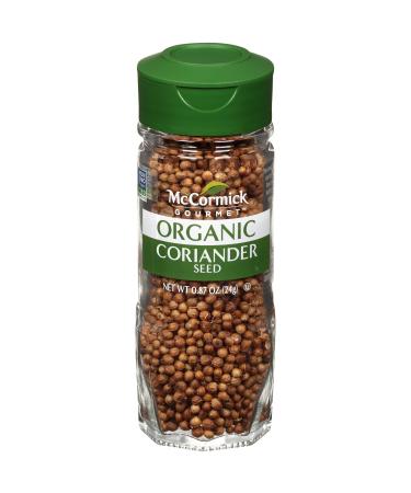 McCormick Gourmet Organic Coriander Seed, 0.87 oz