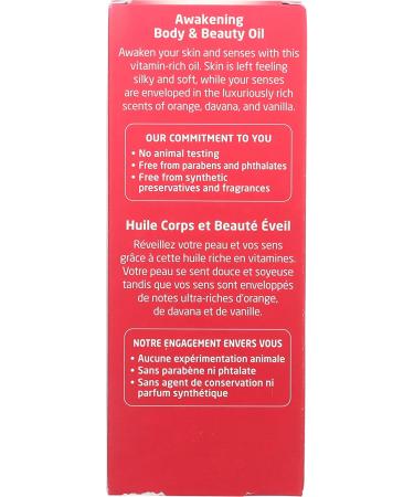 Weleda Awakening Body & Beauty Oil 3.4 fl oz | Natural Hydration & Nourishment - Buy Online on SooperMarket.com