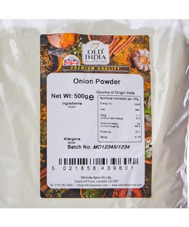 Old India Onion Powder 500g - Premium Quality Spice (Pack of 1) - Buy Online on SooperMarket.com