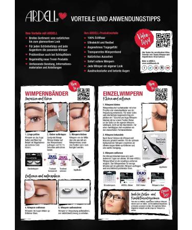 Ardell False Eyelashes Knot-Free Individuals Short Black 112 Count - 1 Pack | Multipack - Buy Online on SooperMarket.com