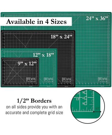WA Portman Precision Craft Knife & Cutting Mat Set | 12x18 Inch Self-Healing Mat, 2 Knives & 50 Blades - Buy Online on SooperMarket.com
