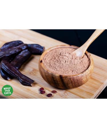 Wholefood Earth Organic Carob Powder 3kg - Vegan, GMO Free, High Fibre - Certified Organic - Buy Online on SooperMarket.com