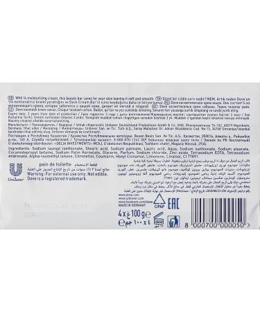 Dove Beauty Cream Bar Unisex Soap Multi 4 Count - Pack of 1 - Buy Online on SooperMarket.com