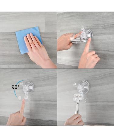 Linkida 3 Series Pack Razor Holder for Shower - Suction Wall Mount for Venus Platinum Fusion 5 Proshield ProGlide & MACH 3 Classic - Ideal Bathroom Organizer - Buy Online on SooperMarket.com