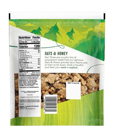 Nature Valley Oats & Honey Granola Cereal - 16 oz | Crunchy Breakfast Option - Buy Online on SooperMarket.com