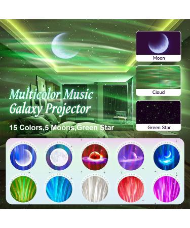 Sternen Sky Projector fr Kinder | 180 Lichtmodi Bluetooth & 8 White Noise | Northern Lights Galaxy Star Heaven Projektor - Buy Online on SooperMarket.com