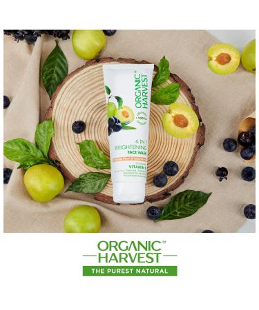 6-in-1 Brightening Face Wash | Kakadu Plum & Acai Berry | Organic Sulphate & Paraben-Free | Daily Use for Men & Women | 100g - Buy Online on SooperMarket.com
