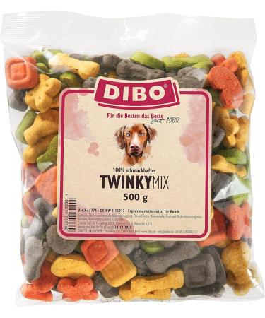 Twinky-Mix 500g Bag Healthy Natural Dog Treats | Dibo B.A.R.F. Dog Biscuit for a Nutritious Diet - Buy Online on SooperMarket.com