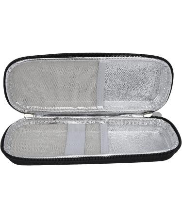 Insulin Cooler Travel Case - Portable Multi-Layer Zipper Design Refrigerator Bag (Black) - Buy Online on SooperMarket.com