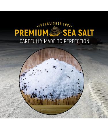 Caravel Gourmet Black Truffle Salt - Gluten-Free Truffle Seasoning 4oz Jar - Non-GMO Gourmet Salt with Natural Sea Salt and Truffle Oil - Buy Online on SooperMarket.com