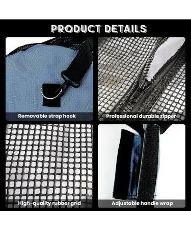 Hiturbo Mesh Duffel Bag for Scuba, Surfing, and Snorkeling - Navy - Buy Online on SooperMarket.com