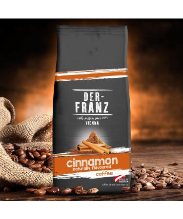 Der-Franz Coffee - Flavored Cinnamon Arabica & Robusta Beans 1 kg | Premium International Shipping - Buy Online on SooperMarket.com