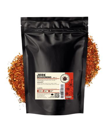 Nature Kitchen Jerk Seasoning (Hot) 500GSeasoning Spices And Herbs. Gluten-Free and Vegan Everyday Cooking Blends For Marinades Sauces Frying Baking Or Grilling