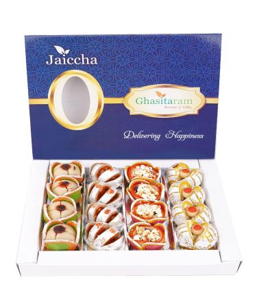Jaiccha Ghasitaram Sweets-Dryfruit Special Fancy Sweets 400 GMS |Gift for Diwali Holi Rakhi Valentine Christmas Birthday Anniversary Her Him|