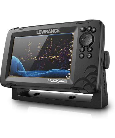 Lowrance Hook Reveal 7 Fish Finder Bundle | 7 Display with Transducer & Optional Preloaded Maps | TripleShot & C-Map Contour+ Ready - Buy Online on SooperMarket.com