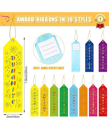 100 Pieces Winner Award Medal and Ribbons for Kids - Ideal for Competitions, School Contests, and Sports Events - Buy Online on SooperMarket.com