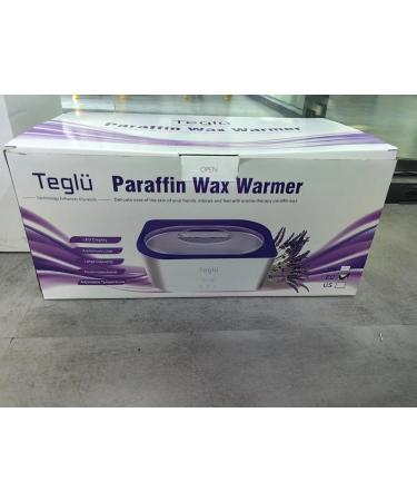 Teglu 4L Paraffin Bath for Hands & Feet | Complete Paraffin Wax Set with 1350g Wax Gloves & Brush - 200W White - Buy Online on SooperMarket.com