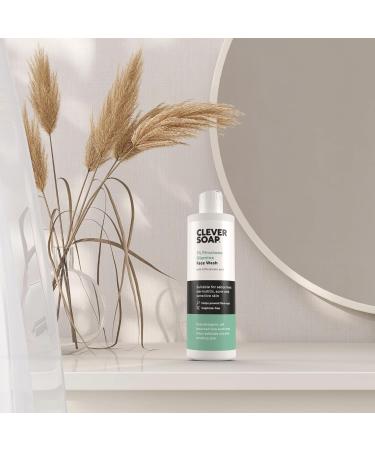 Clever Soap 1% Piroctone Olamine Face Wash With Salicylic Acid - Exfoliating Foaming Facial Cleanser - Suitable For Seborrheic Dermatitis Acne & Psoriasis - Fragrance Free For Men & Women - Buy Online on SooperMarket.com