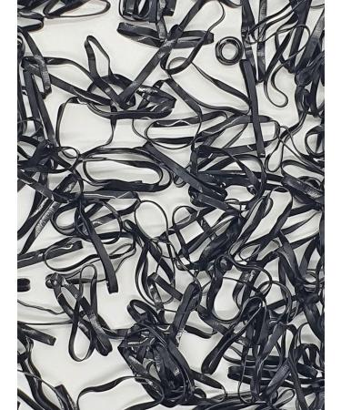 700 PCS Black Small Hair Elastic Bands for Hair - Elastic Hair Bands for Styling - Buy Online on SooperMarket.com