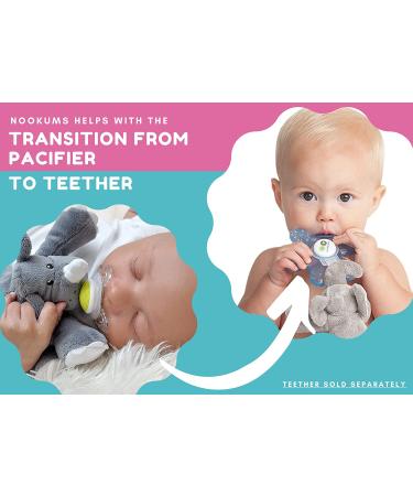 Nookums Retriever Paci-Plushies - Detachable Pacifier Holder for All Ages - Rufus the Retriever Plush Toy - Buy Online on SooperMarket.com