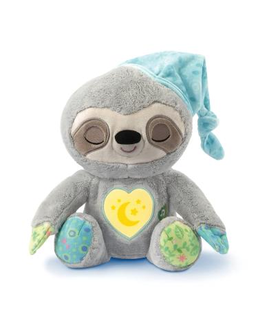 VTech Baby Schnarchi Slumber Sloth | Cuddly Sleep Aid Toy with Sounds Music & Night Light for Infants - Buy Online on SooperMarket.com