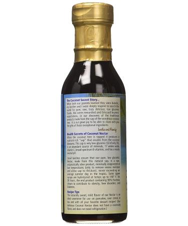 Coconut Secret Low Glycemic Coconut Nectar - 12 fl oz Natural Sweetener - Buy Online on SooperMarket.com