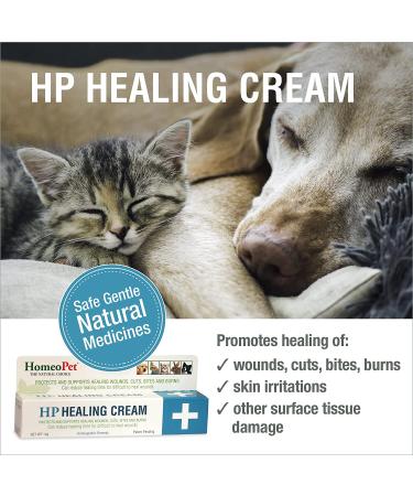 HomeoPet HP Healing Cream 14g - Natural Support for Pet Wound Healing - Buy Online on SooperMarket.com