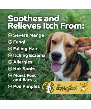 Happy Jack Sarcoptic Mange Medicine - 8 oz - Buy Online on SooperMarket.com
