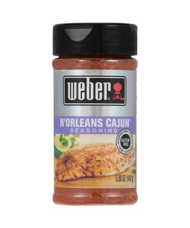 Weber N'Orleans Cajun Seasoning, 5 Ounce Shaker