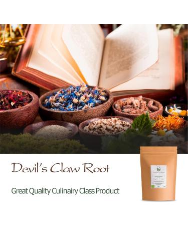 Organic Devil's Claw Root Tea 100g - Dried Herb for Devil's Claw Tea - Pack of 1 - Buy Online on SooperMarket.com
