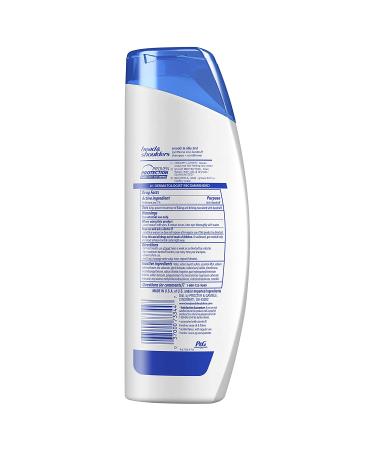 Head & Shoulders Smooth & Silky Paraben-Free 2in1 Dandruff Shampoo + Conditioner 12.8 fl oz - Fresh (Pack of 1) - Buy Online on SooperMarket.com