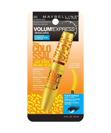 Maybelline Volum' Express The Colossal Cat Eyes Waterproof Mascara - Glam Black - 0.31 fl. oz - Buy Online on SooperMarket.com
