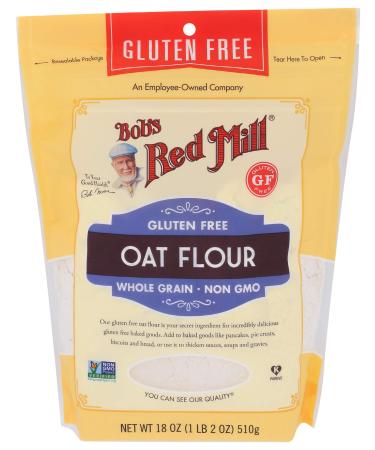 Bob's Red Mill Gluten Free Oat Flour, 18 Oz