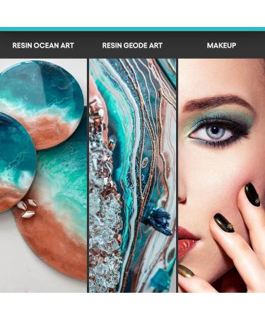 MEYSPRING Mermaid Dust Mica Powder for Epoxy Resin - 50g | Resin Art Color Pigment for Epoxy and UV Resin - Buy Online on SooperMarket.com